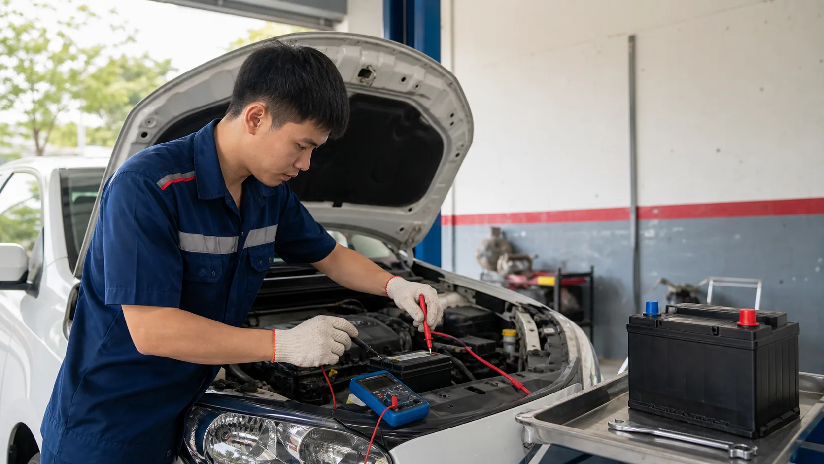 Ảnh bài viết Toyota Vios 2018 dùng bình ắc quy gì?