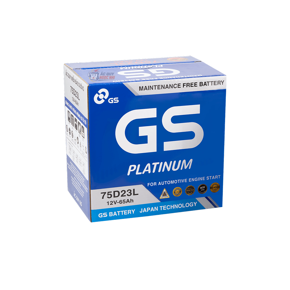 Bình Bình GS MF 75D23L tại Ắc Quy Ngọc Nhi Gia Lai