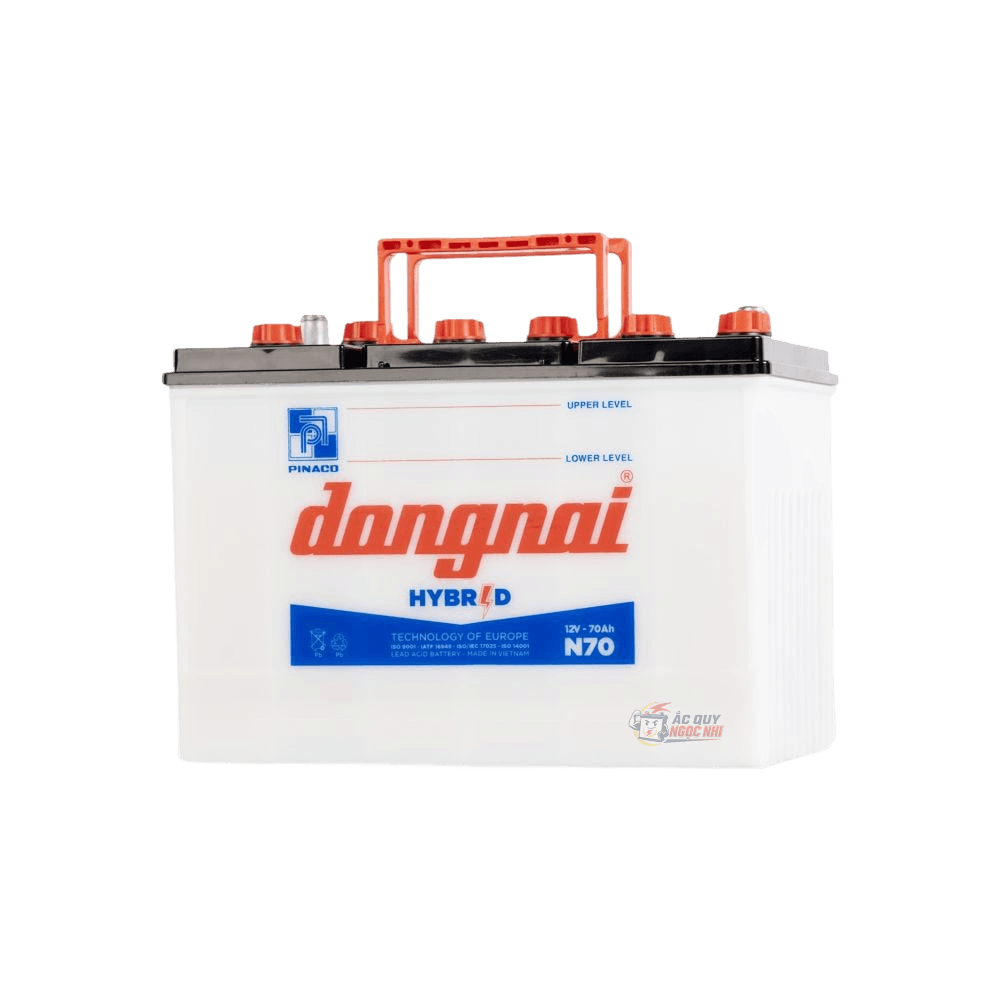 Bình Đồng Nai N70 70Ah tại Ắc Quy Ngọc Nhi Gia Lai