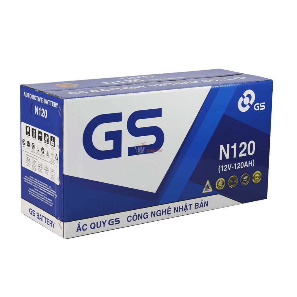 Bình GS N120 120Ah tại Ắc Quy Ngọc Nhi Gia Lai