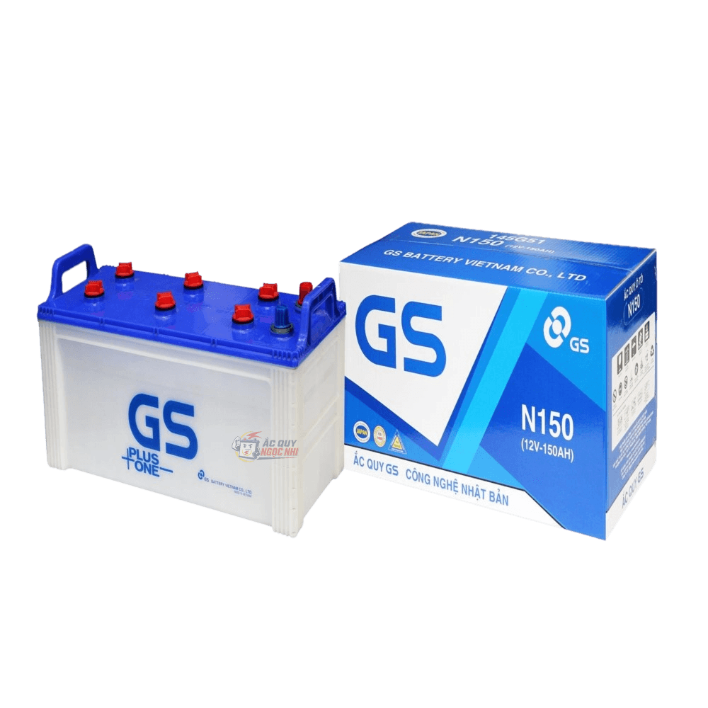Bình GS N150 150Ah tại Ắc Quy Ngọc Nhi Gia Lai